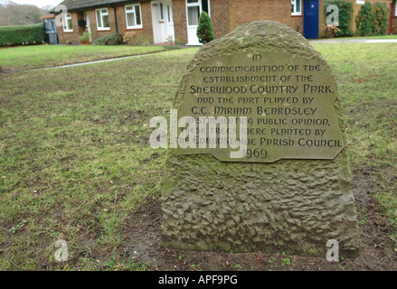 Edwinstowe Mansfield Sherwood Forest Nottinghamshire England GB UK 2008 Stockfoto