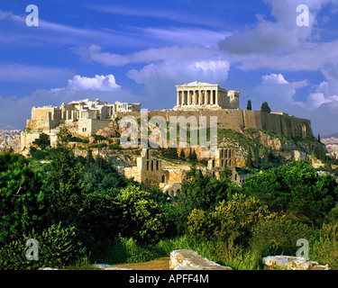 GR - Athen: Die Akropolis Stockfoto