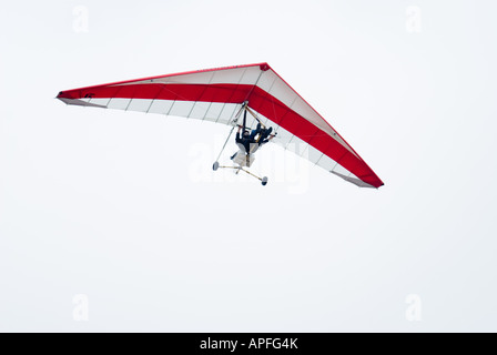 Die einzige fliegende elektrisch betriebene Gewicht Verschiebung Trike in der Welt Stockfoto