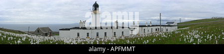 Dunnet Head Leuchtturm, in der Nähe von Thurso, Highland Stockfoto