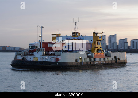 Woolwich Fähre. Stockfoto