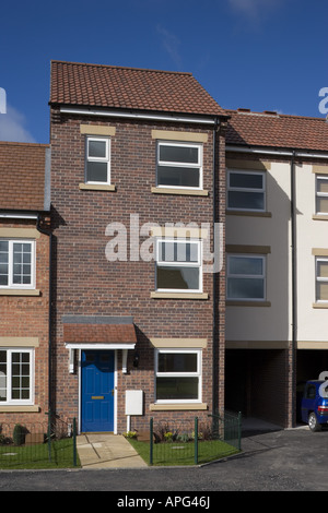 Mews Stil Häuser, Misterton und Retford, Nottinghamshire Architekt: Spawforth Associates Stockfoto