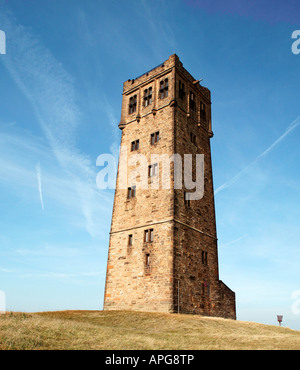 VICTORIA JUBILEE TOWER BURGBERG HUDDERSFIELD YORKSHIRE ENGLAND Stockfoto