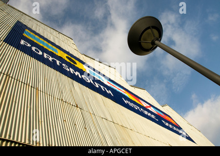 Lager in Portsmouth Naval Dockyard Stockfoto