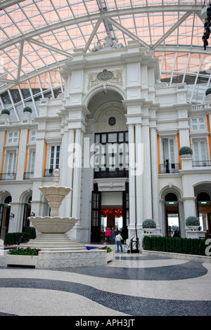 Innere des MGM Grand Hotel und Casino, Macau Stockfoto