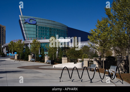 Georgia Aquarium außen in der Innenstadt von Atlanta Georgia Stockfoto