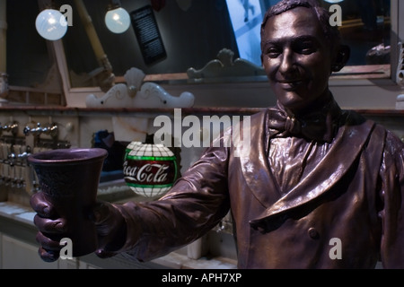 In die Welt von Coca Cola Stockfoto