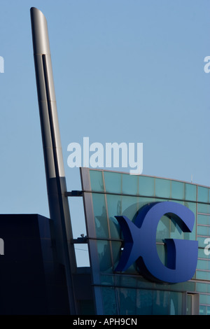 Georgia Aquarium außen in der Innenstadt von Atlanta Georgia Stockfoto