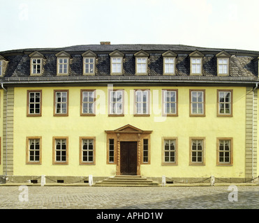 Geographie / Reisen, Deutschland, Thüringen, Weimar, Goethes Haus am Frauenplan, Außenansicht, heute Goethe Nationalmuseum WELTERBESTATUS Stockfoto