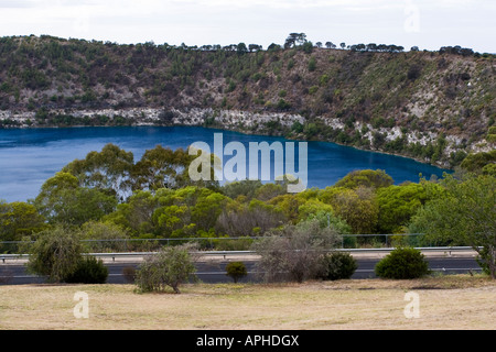 Der blaue See Mt Gambier Südaustralien Stockfoto