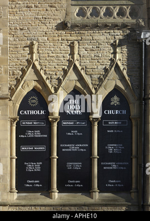 Heiligen Namen römisch-katholische Kirche Oxford Road Manchester UK Stockfoto