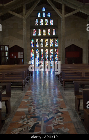 Stock Foto von der Basilika der Verkündigung in Nazareth, Israel Stockfoto