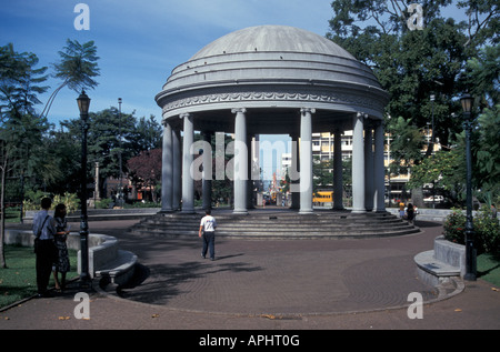 Der Templo de Musica in Parque Morazan, San José, Costa Rica Stockfoto