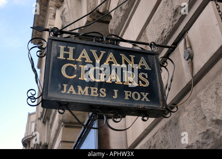 Zigarren shop St James London Stockfoto