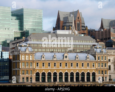 Old Billingsgate. Renaissance-Stil aus dem 19. Jahrhundert Marktgebäude wurde 1988 für das Büro von Sir Richard Rogers renoviert. Stockfoto