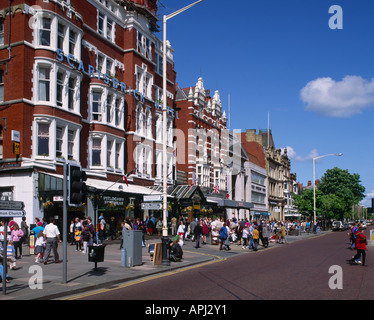 "Lord Street" Southport Merseyside England Stockfoto