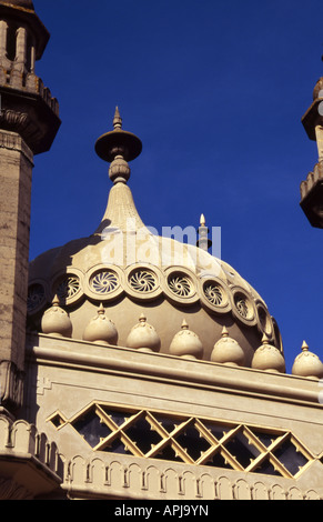 Detail der Zwiebelturm auf der Royal Pavilion in Brighton East Sussex England Stockfoto