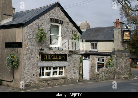 The Old Inn in Widecombe-in-the-Moor, Devon Stockfoto