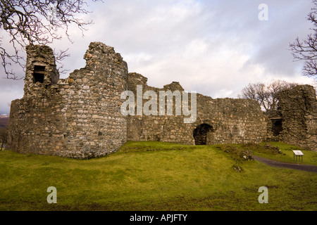 Alten Inverlochy Castle, Fort William, Schottland, UK Stockfoto