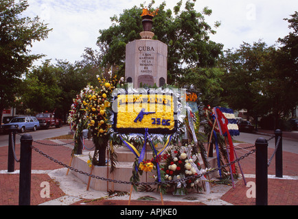 Das Bay of Pigs war Memorial in South Florida, USA Stockfoto