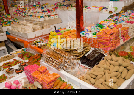 Mexikanische Süßwaren Stall Stockfoto