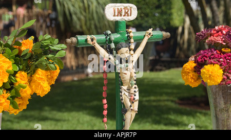 Tag der Toten Altar Details Stockfoto