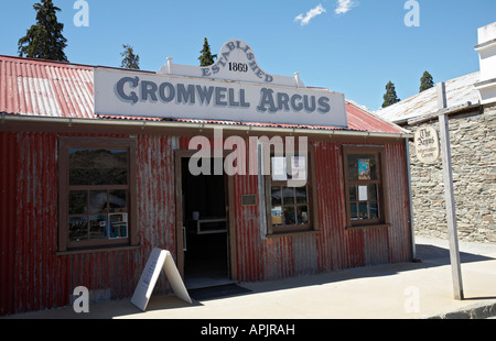 Cromwell Altstadt historisches Stadtviertel, Central Otago, Südinsel, Neuseeland Stockfoto