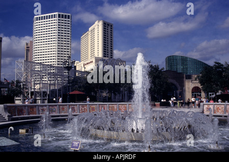New Orleans südlich des Mississippi River Stockfoto