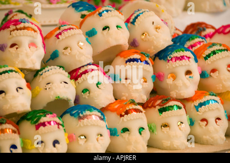 Tag der Toten süßen Schädel Stockfoto