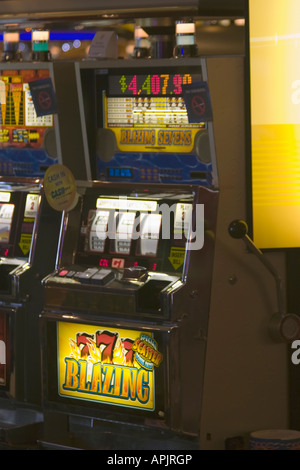 Einarmiger Bandit Slot Gaming-Maschine Stockfoto