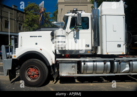 Kabine ein großer Western Star artikuliert LKW (Sattelauflieger) Stockfoto