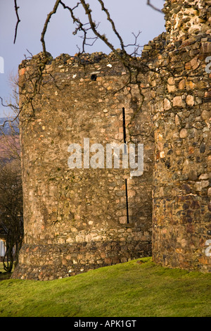 Alten Inverlochy Castle, Fort William, Schottland, UK Stockfoto