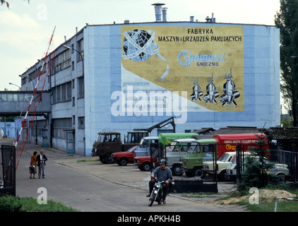 Fabrik Pflanze 1975 Osteuropa Osteuropa Haus Polen polnische Stockfoto