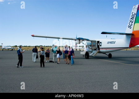 Flugzeug-Tagesausflug von Las Vegas Nevada NV, Grand Canyon Arizona AZ Stockfoto