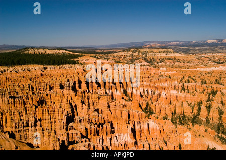 Bryce Canyon National Park Amphitheater und Hoodoos Silent Stadt von Bryce Point Stockfoto