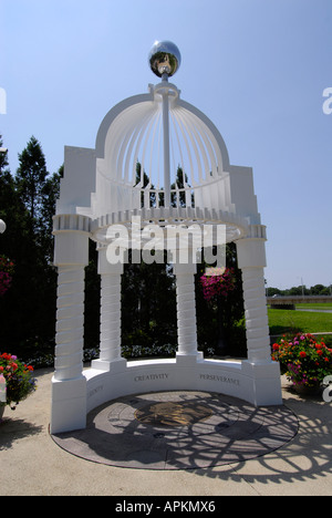 Van Cleve Park in der Innenstadt der Stadt Dayton Ohio OH Stockfoto