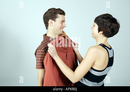 Paar einkaufen Stockfoto