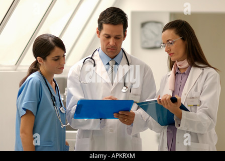 Ärzte im Krankenhaus Stockfoto