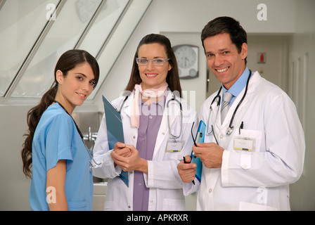 Ärzte im Krankenhaus Stockfoto