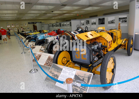 Indianapolis Motor Speedway Racing Hauptstadt der Welt und Heimat der Racing Hall Of Fame Stockfoto