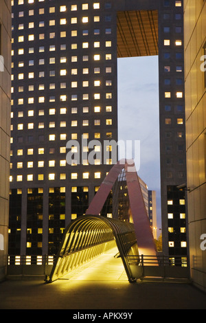 Gebäudekomplex in La Défense, Frankreich, Paris Stockfoto