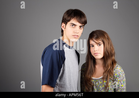 Teenager-paar Stockfoto