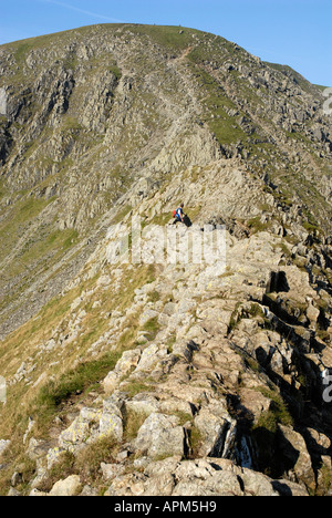 Striding Edge im Lake District, Cumbria, England Stockfoto