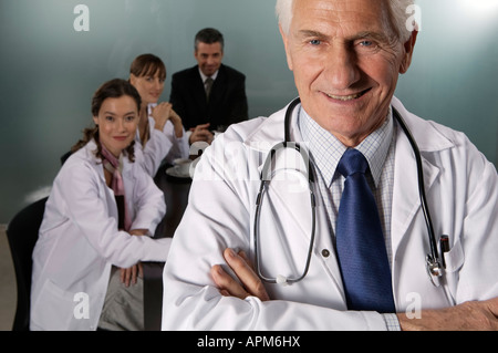 Krankenhaus-Manager Vorstandssitzung Stockfoto