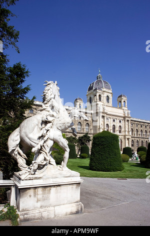 Österreich, Wien, äußere des Naturhistorischen Museums Stockfoto