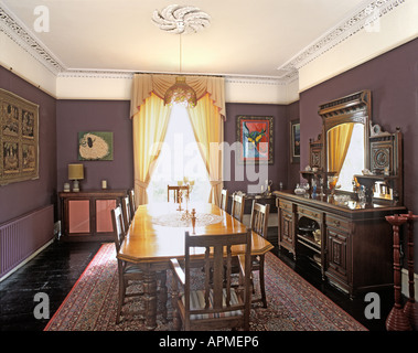 Esszimmer im Victorian house Stockfoto