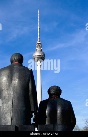 Fernsehturm (Fernsehturm), Mitte. Berlin. Deutschland Stockfoto