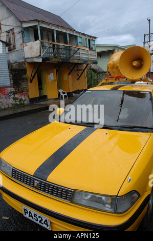 Büros von Dominica Fortschrittspartei in Roseau in Dominica Stockfoto