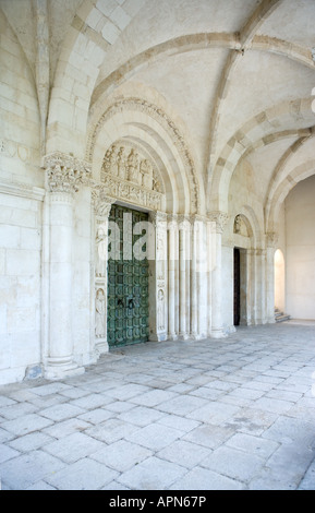 Italien Casauria S Clemente Basilika XII Jh. Stockfoto