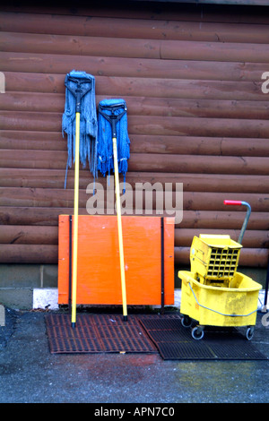 Bereinigen Sie später Stockfoto